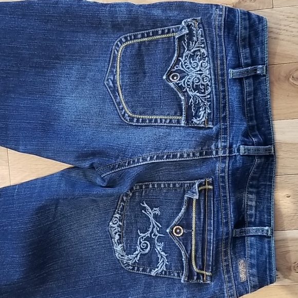 Ladies Silver Jean's 30/33 - Picture 8 of 9